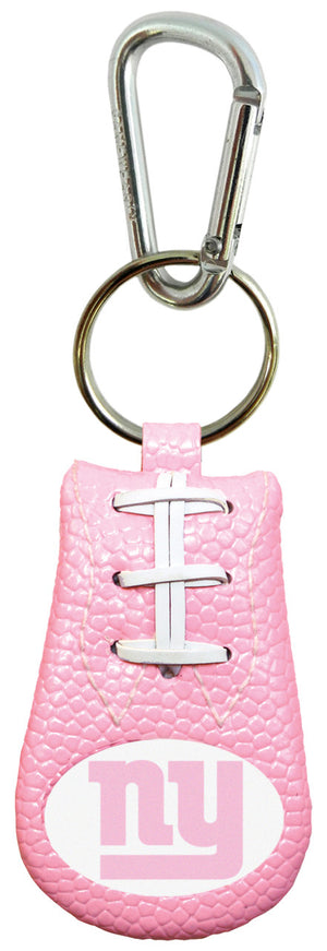 New York Giants Keychain Pink Football CO - Gamewear