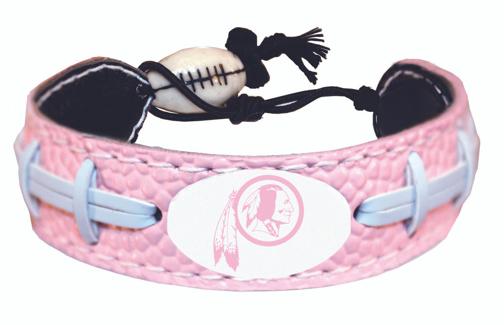 Washington Redskins Bracelet Pink Football CO - Gamewear