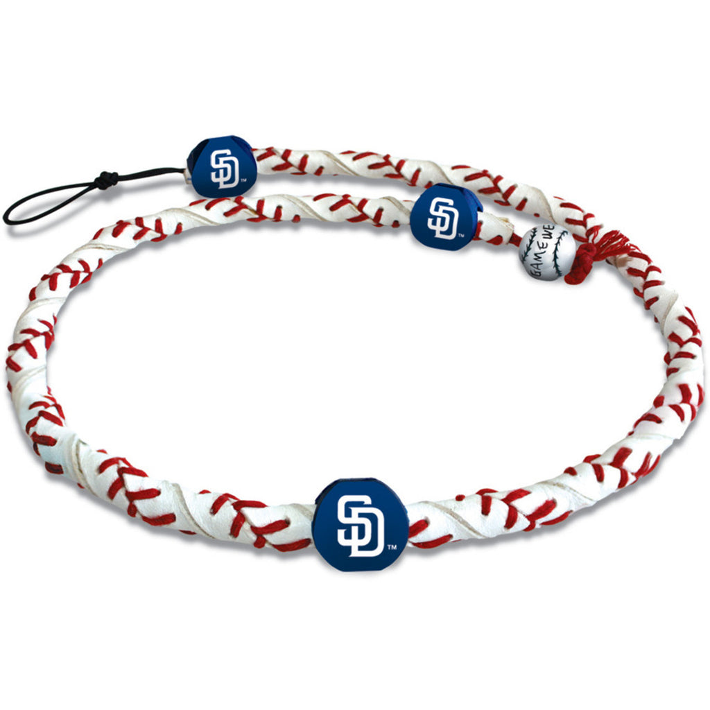 San Diego Padres Necklace Frozen Rope Classic Baseball CO - Gamewear