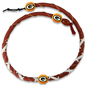 Green Bay Packers Necklace Spiral Football CO - Gamewear