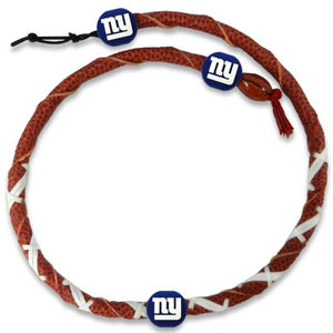 New York Giants Necklace Spiral Football CO - Gamewear