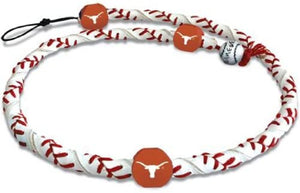 Texas Longhorns Necklace Frozen Rope Classic Baseball CO - Gamewear