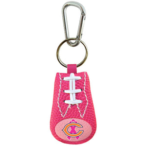 Chicago Bears Keychain Breast Cancer Awareness Ribbon Pink Football CO - GAMEWEAR