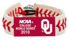 Oklahoma Sooners Bracelet Classic Baseball 2010 College World Series CO - Gamewear