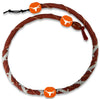 Texas Longhorns Necklace Spiral Football CO - Gamewear