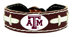 Texas A&M Aggies Bracelet Team Color Football CO - Gamewear