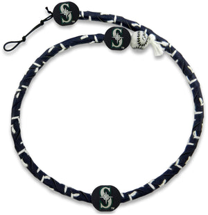 Seattle Mariners Necklace Frozen Rope Team Color Baseball CO - Gamewear