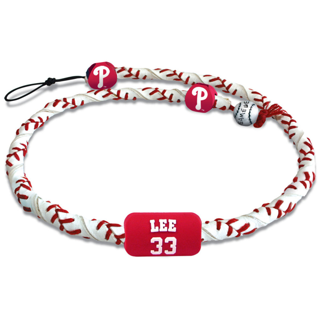 Philadelphia Phillies Necklace Frozen Rope Classic Baseball Cliff Lee CO - Gamewear