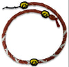 Iowa Hawkeyes Necklace Spiral Football CO - Gamewear