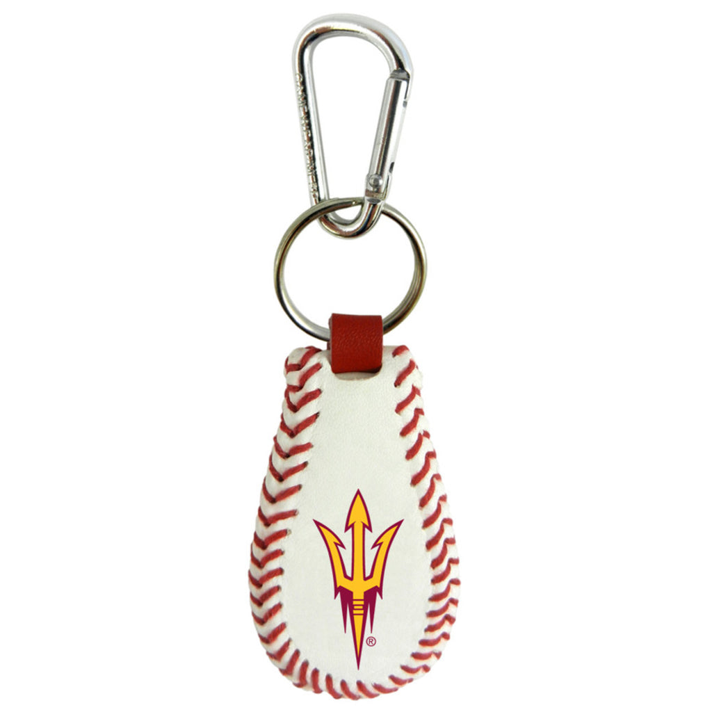 Arizona State Sun Devils Keychain Classic Baseball Pitchfork Logo CO - GAMEWEAR