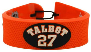 Philadelphia Flyers Bracelet Team Color Jersey Maxime Talbot Design CO - Gamewear