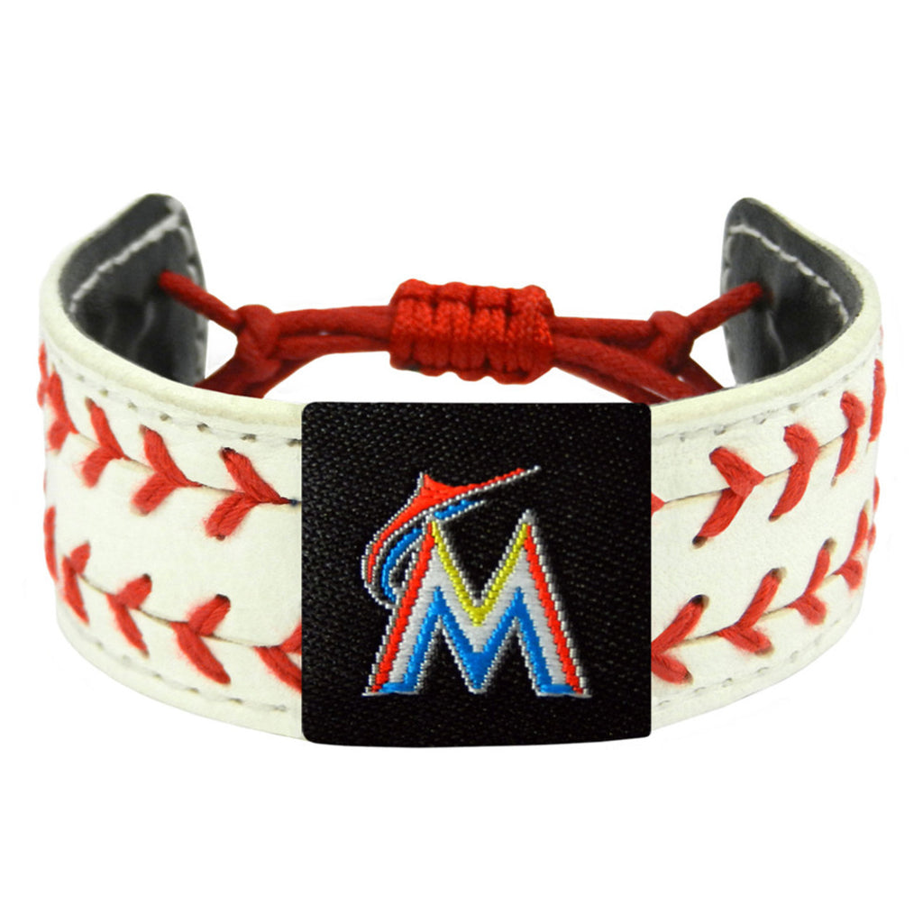 Miami Marlins Bracelet Classic Two Seamer CO - Gamewear