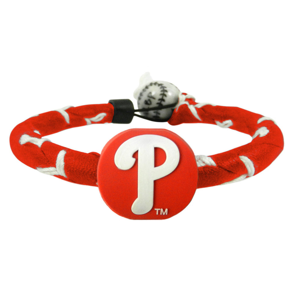 Philadelphia Phillies Bracelet Frozen Rope Team Color Baseball CO - Gamewear