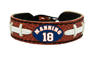 Denver Broncos Bracelet Classic Football Peyton Manning Design CO - Gamewear