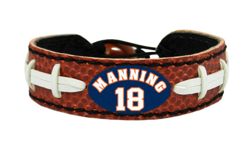 Denver Broncos Bracelet Classic Football Peyton Manning Design CO - Gamewear