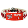 Washington Nationals Bracelet Classic Baseball Bryce Harper CO - Gamewear