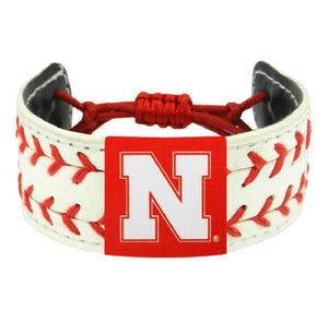 Nebraska Cornhuskers Bracelet Classic Two Seamer CO - Gamewear