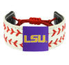 LSU Tigers Bracelet Classic Two Seamer Baseball CO - Gamewear