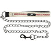 Chicago White Sox Pet Leash Leather Chain Baseball Size Medium - GAMEWEAR
