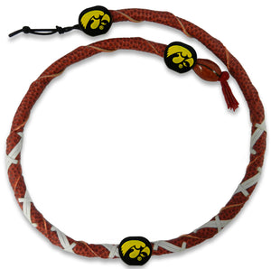 Iowa Hawkeyes Necklace Spiral Football Classic CO - Gamewear