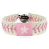 Houston Astros Bracelet Baseball Pink CO - Gamewear