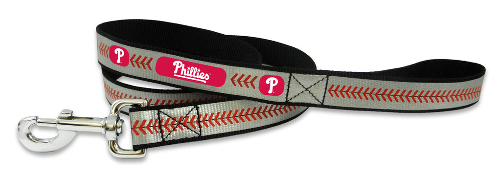 Philadelphia Phillies Reflective Baseball Leash - L - Gamewear
