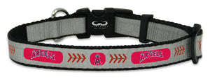 Los Angeles Angels Pet Collar Reflective Baseball Size Small CO - Gamewear