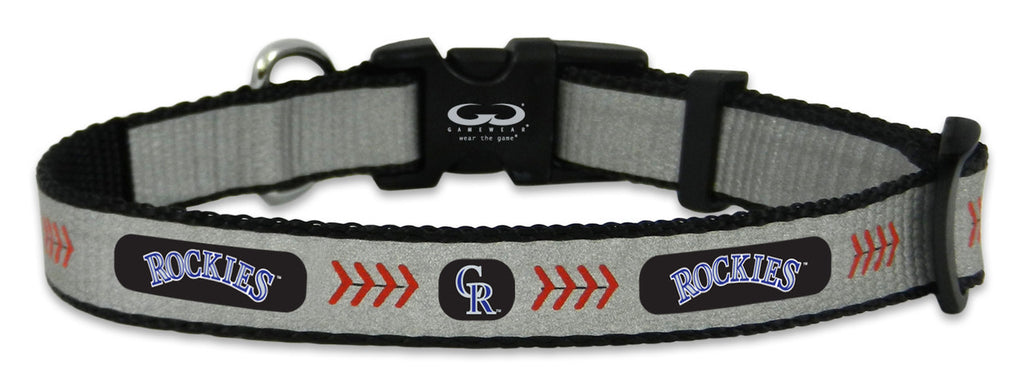 Colorado Rockies Reflective Small Baseball Collar - Gamewear