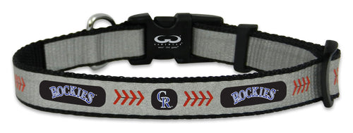 Colorado Rockies Reflective Small Baseball Collar - Gamewear