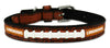 Texas Longhorns Classic Leather Toy Football Collar - Gamewear