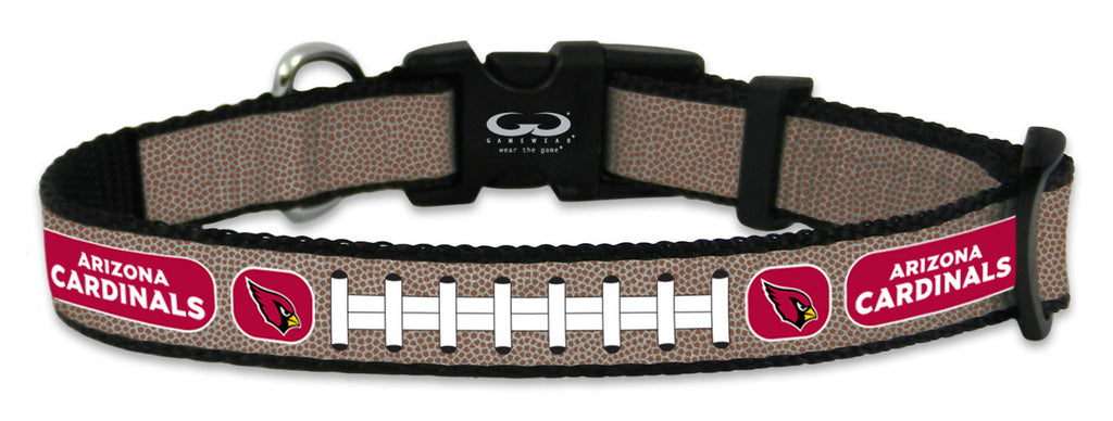 Arizona Cardinals Pet Collar Reflective Football Size Toy - GAMEWEAR