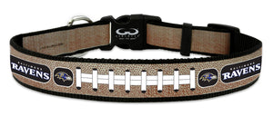 Baltimore Ravens Pet Collar Reflective Football Size Medium - Gamewear