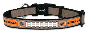 Cincinnati Bengals Pet Collar Reflective Football Size Toy - GAMEWEAR