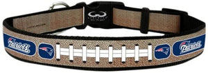 New England Patriots Pet Collar Reflective Football Size Large CO - GAMEWEAR