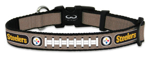 Pittsburgh Steelers Pet Collar Reflective Football Size Toy CO - GAMEWEAR