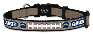 San Diego Chargers Reflective Toy Football Collar - - Gamewear