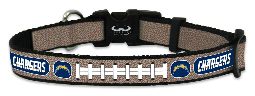 San Diego Chargers Reflective Toy Football Collar - - Gamewear