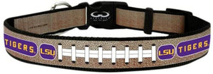 LSU Tigers Pet Collar Reflective Football Size Toy CO - GAMEWEAR