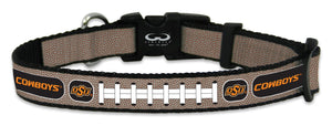 Oklahoma State Cowboys Pet Collar Reflective Football Size Toy CO - Gamewear