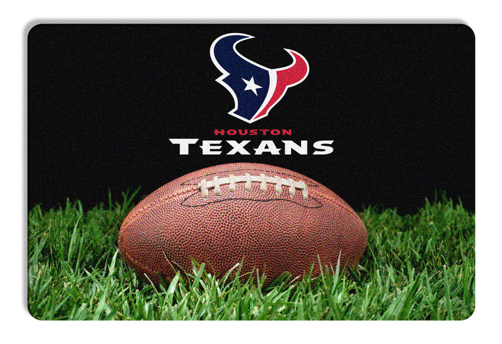 Houston Texans Classic NFL Football Pet Bowl Mat - L - Gamewear