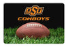Oklahoma State Cowboys Classic Football Pet Bowl Mat - L - Gamewear