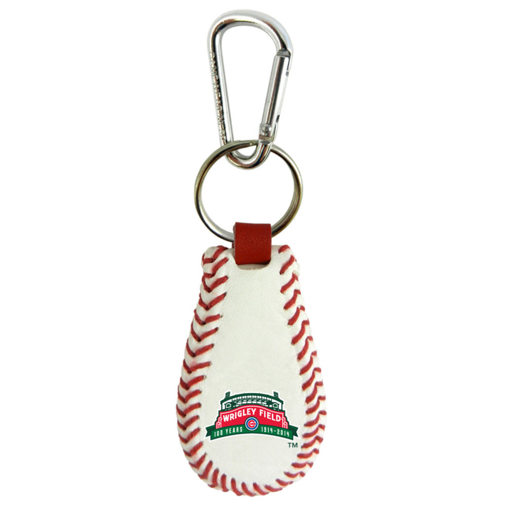 Chicago Cubs Keychain Classic Baseball Wrigley Field 100 Years CO - GAMEWEAR