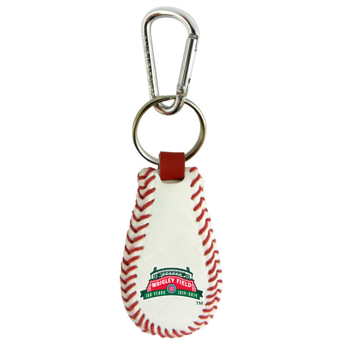 Chicago Cubs Keychain Classic Baseball Wrigley Field 100 Years CO - GAMEWEAR