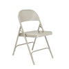 NPS® 50 Series All-Steel Folding Chair, Grey (Pack of 4) - National Public Seating
