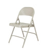 NPS® 50 Series All-Steel Folding Chair, Grey (Pack of 4) - National Public Seating