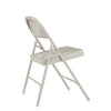 NPS® 50 Series All-Steel Folding Chair, Grey (Pack of 4) - National Public Seating