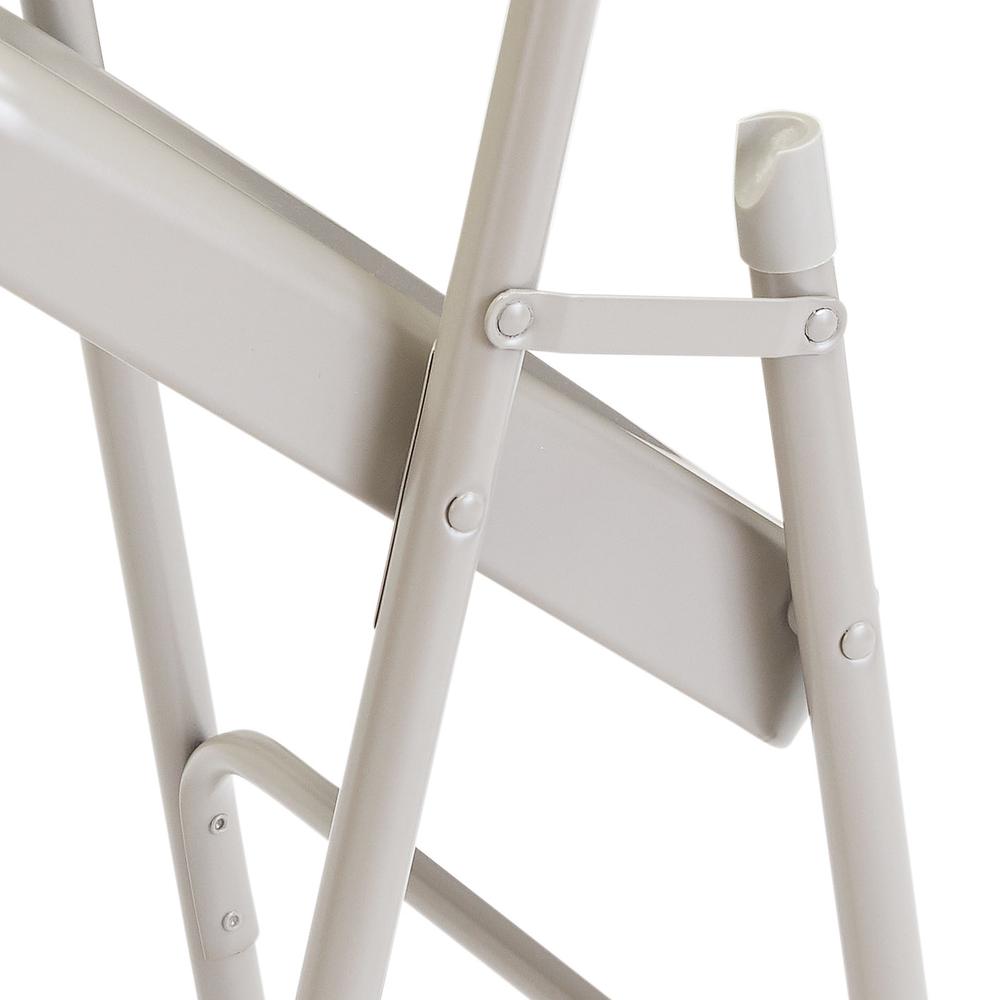 NPS® 50 Series All-Steel Folding Chair, Grey (Pack of 4) - National Public Seating