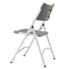 NPS® 600 Series Heavy Duty Plastic Folding Chair, Charcoal Slate (Pack of 4) - National Public Seating