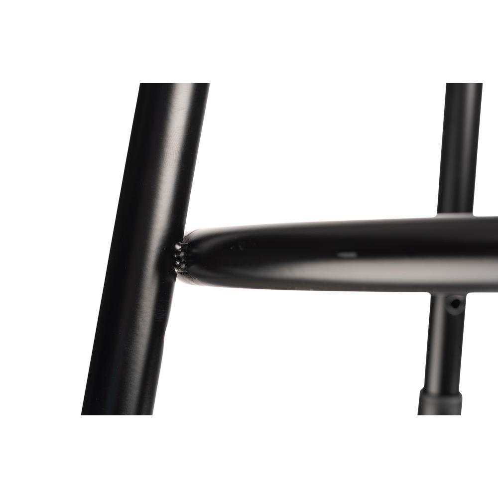 NPS® 25''-33'' Height Adjustable Heavy Duty Steel Stool, Black - National Public Seating
