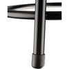 NPS® 18'' Heavy Duty Vinyl Padded Steel Stool, Black - National Public Seating